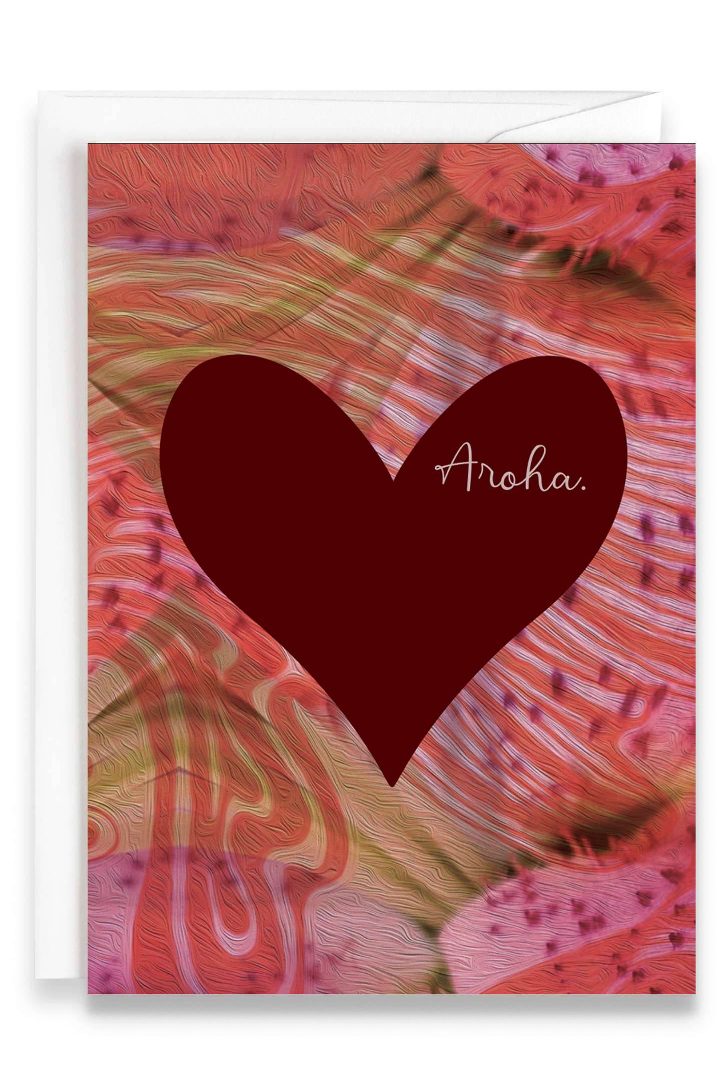 Aroha Heart | Greeting Card