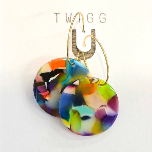 Be Bold Disk Earrings