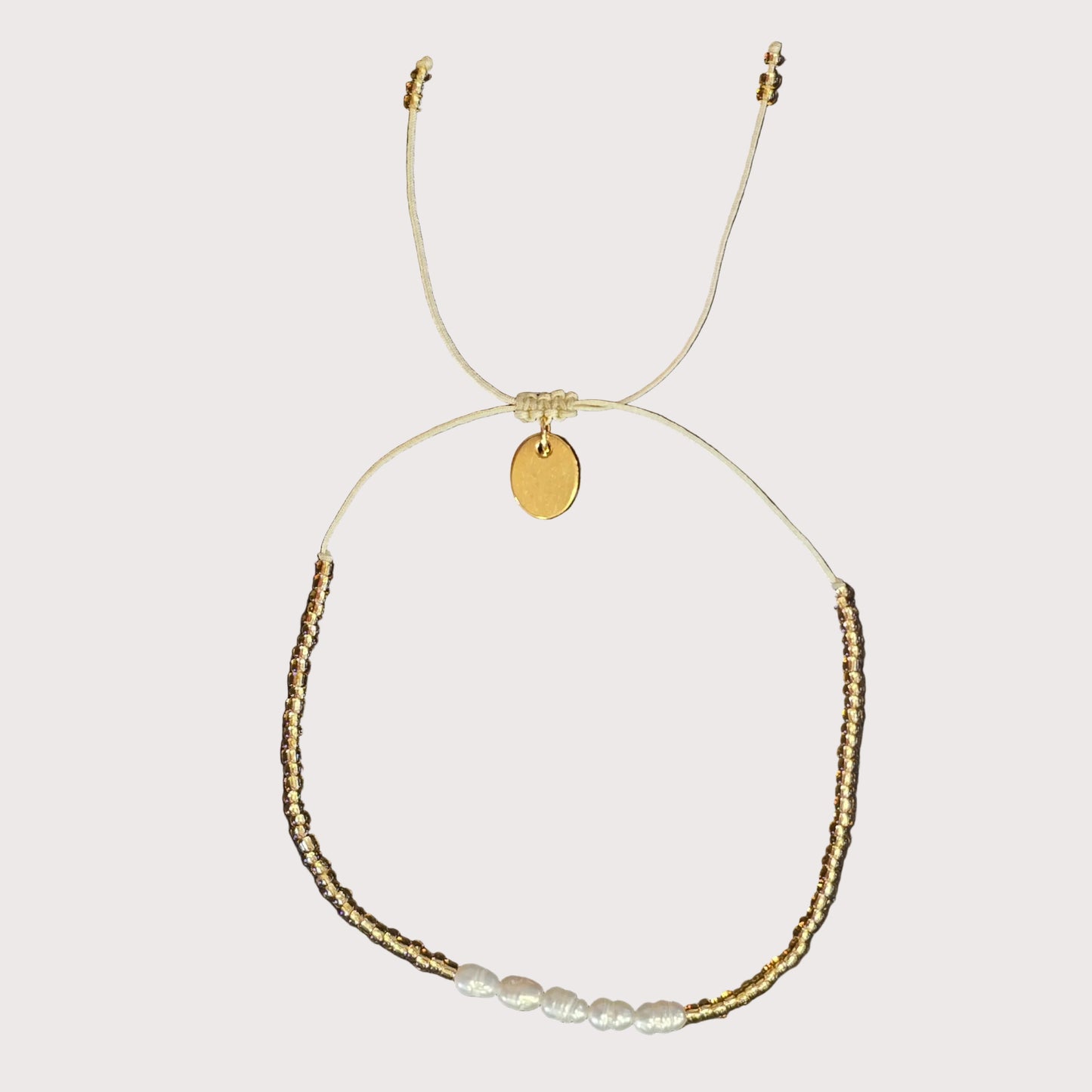 Seed with Pearl Bracelet