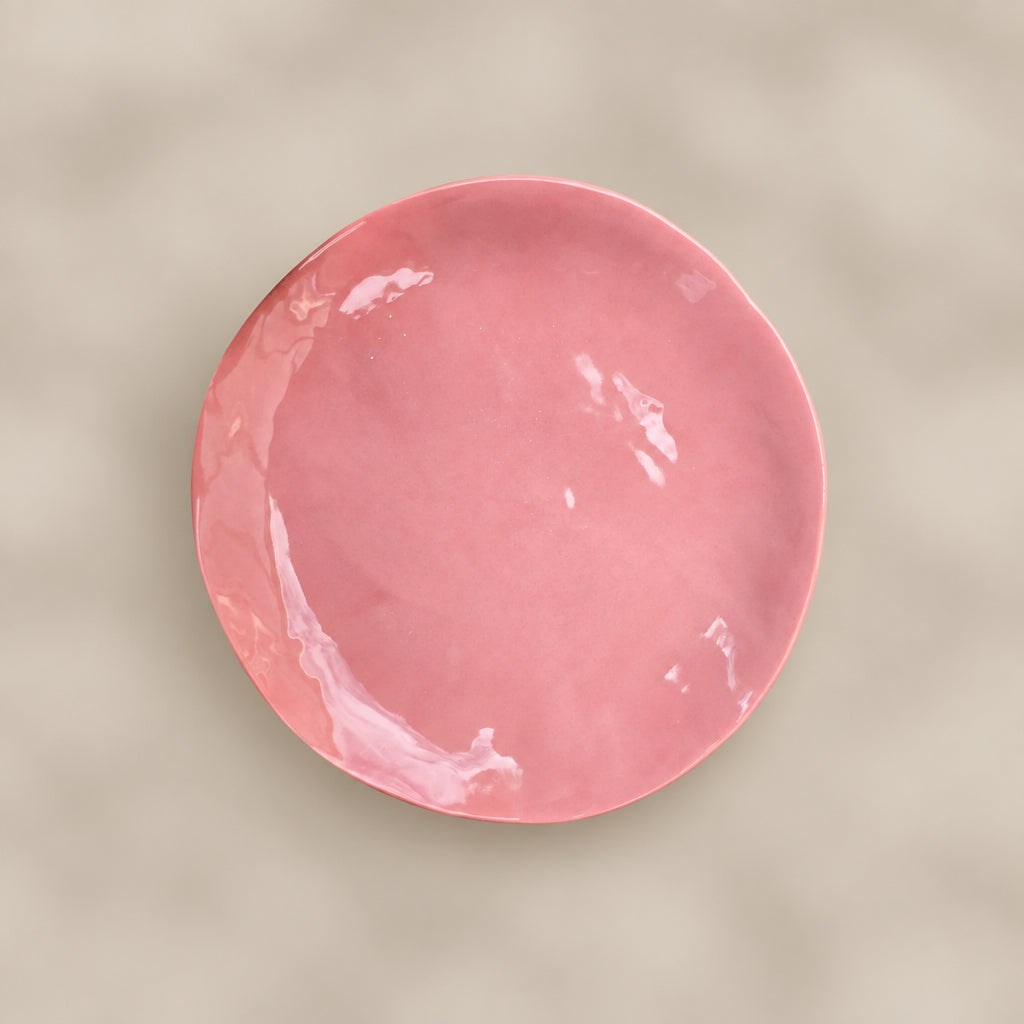 Small Plate 20cm | Salmon Pink