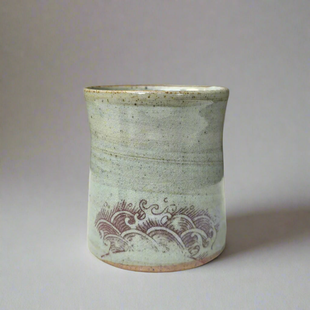 Mixed Clay + Deco Tumbler