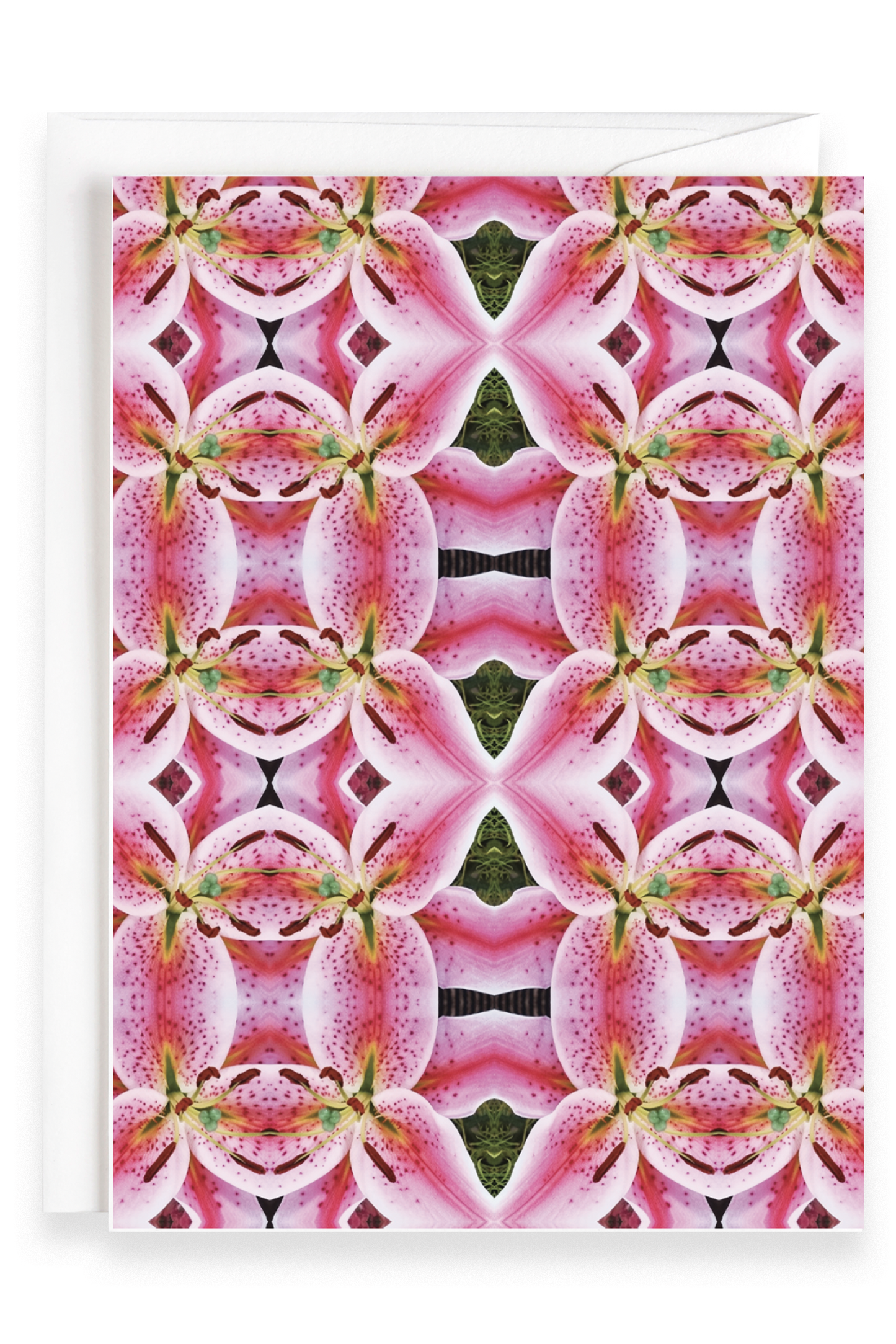 Floral Kaleidoscope | Greeting Card