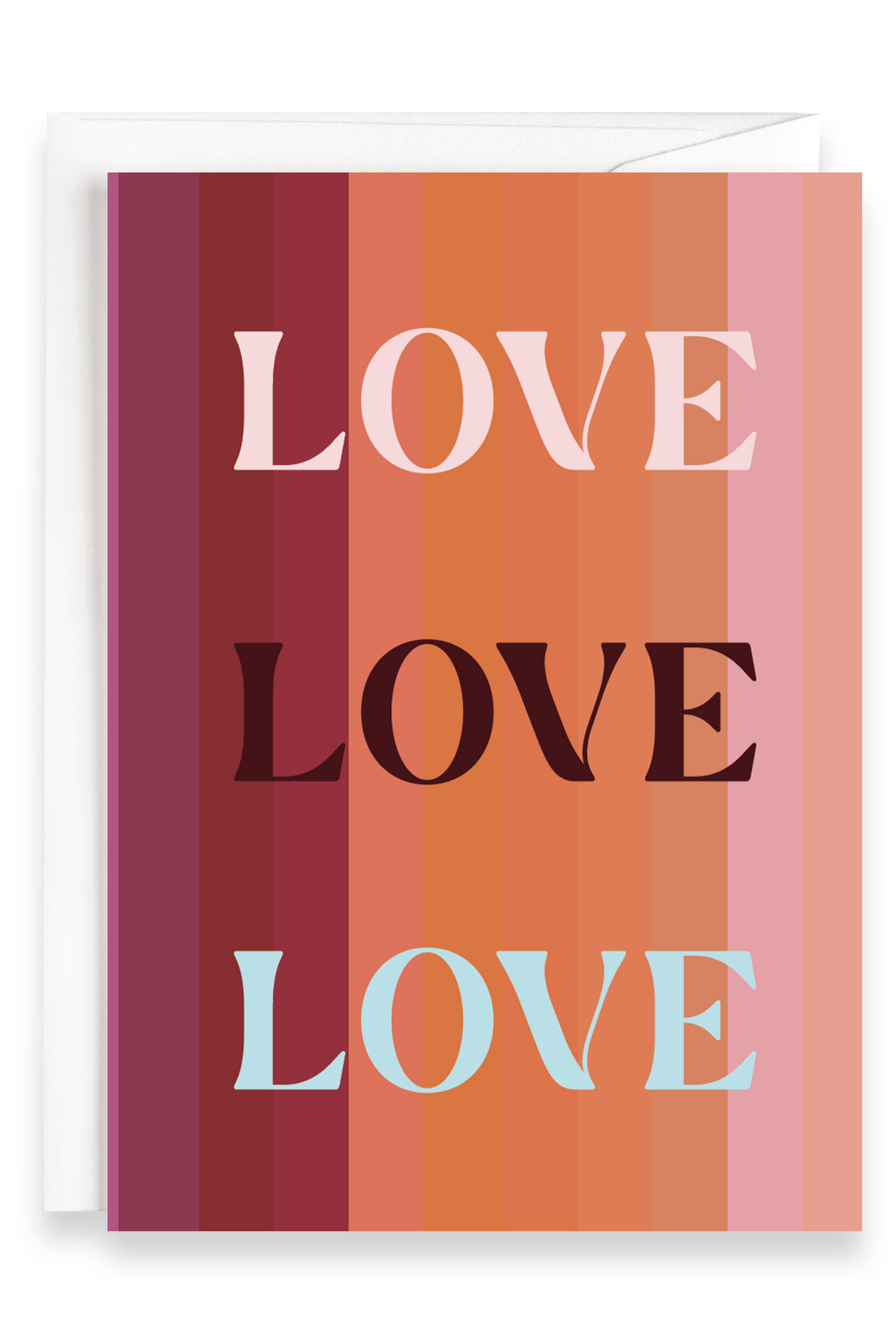 Love Love Love | Greeting Card
