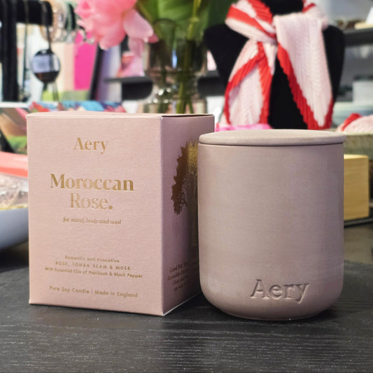 Aery Candle | Moroccan Rose