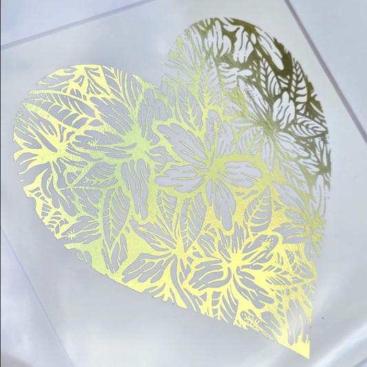 A Little Love Print | Gold