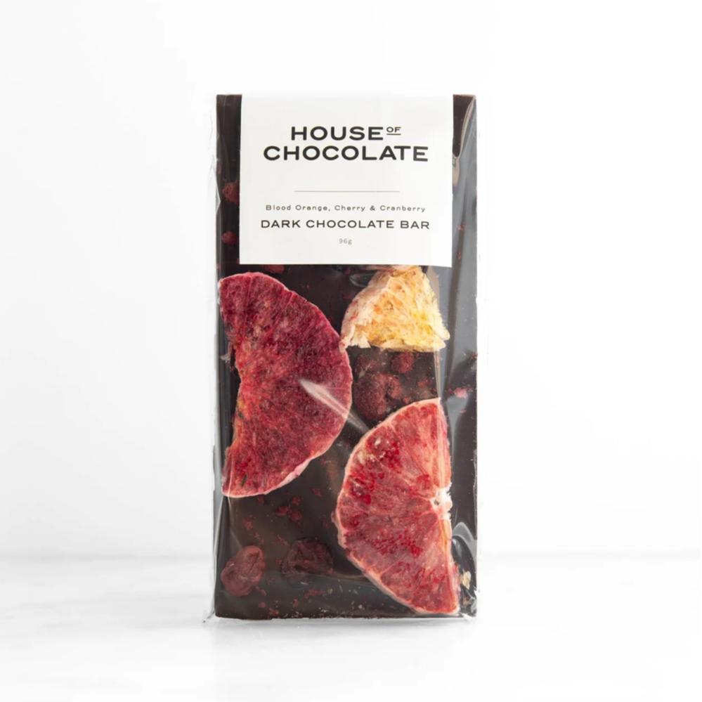Blood Orange Dark Chocolate Bar