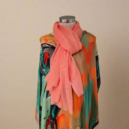 Aspen Coral Scarf