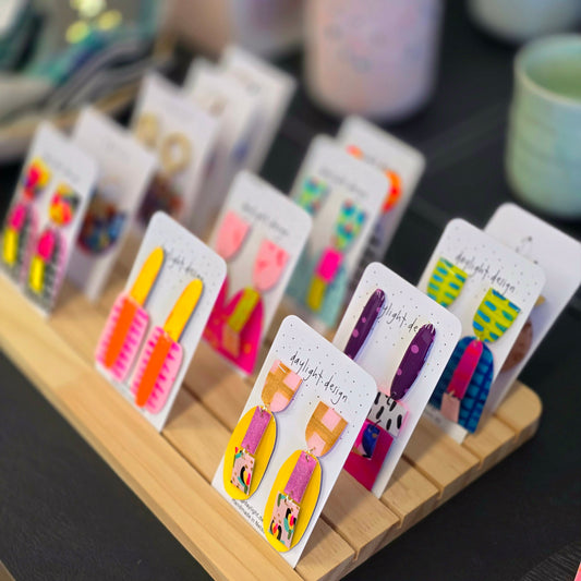 Daylight Design Resin Earrings | Style 8