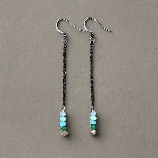 Opalescent Gemstone Earrings | Set 29