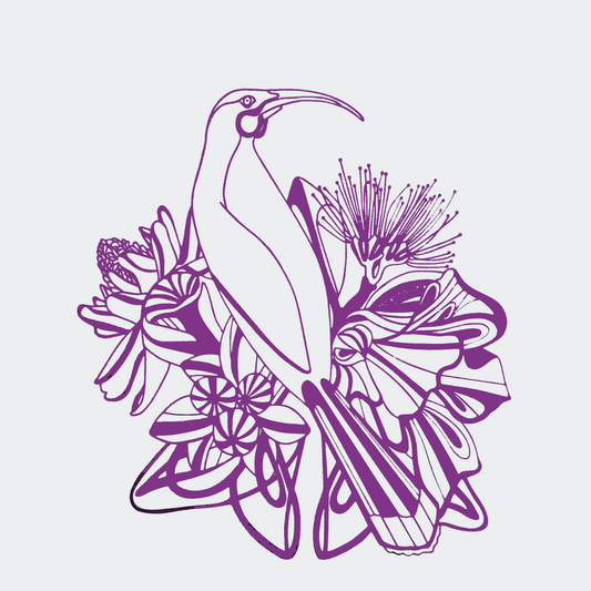 Letterpress Huia | Mini Print