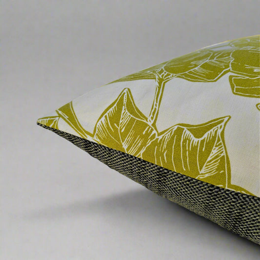 EDH Cushion palm tropical feather inner interiors 4