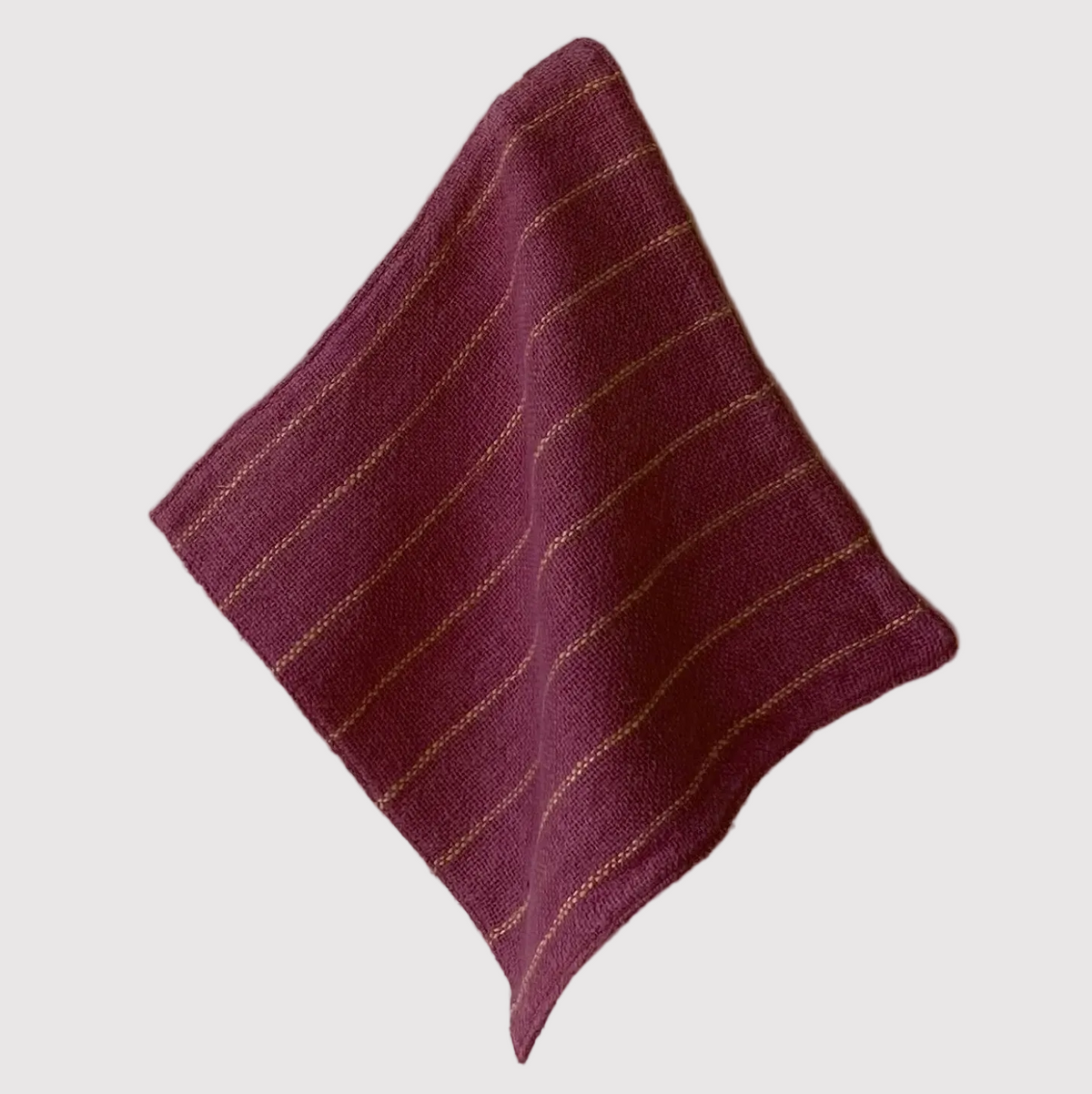 Face Washer | Pink Marigold Stripe