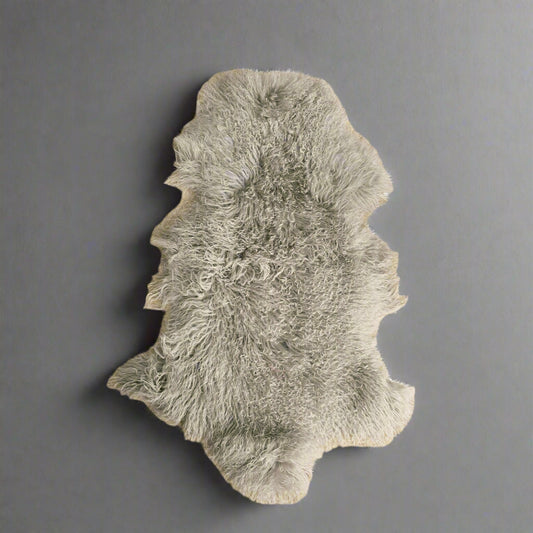 Tibetan Lambskin Rug | Fawn
