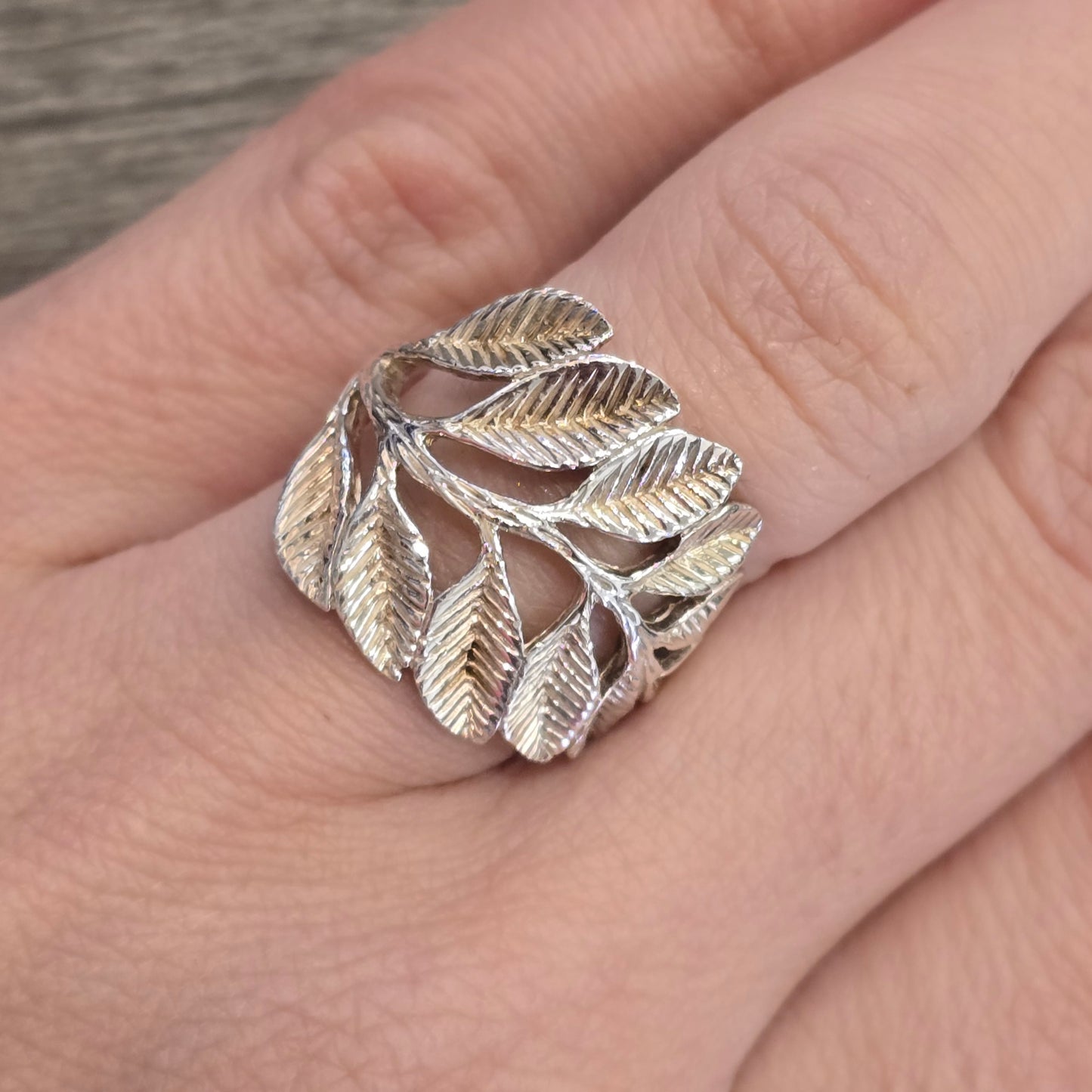Fern Ring | Stirling Silver