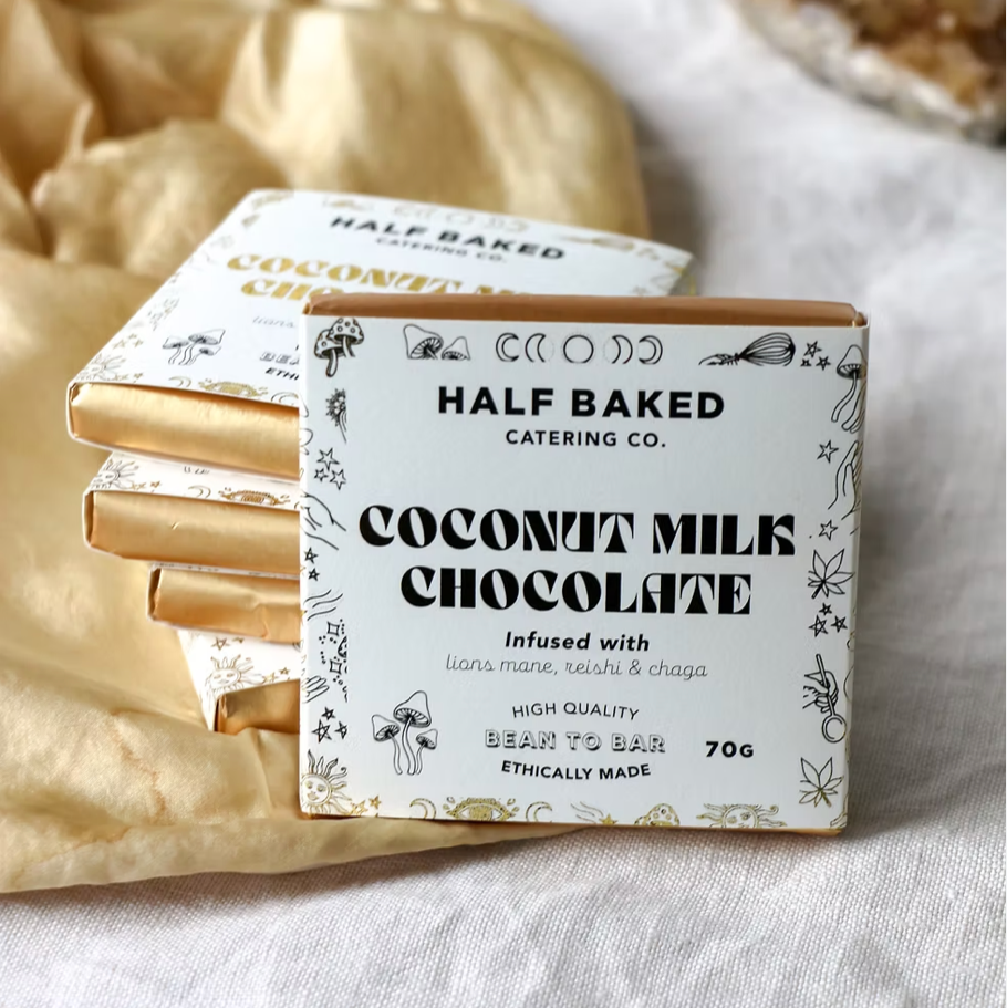HalfbakedCoconut Milk Chocolate