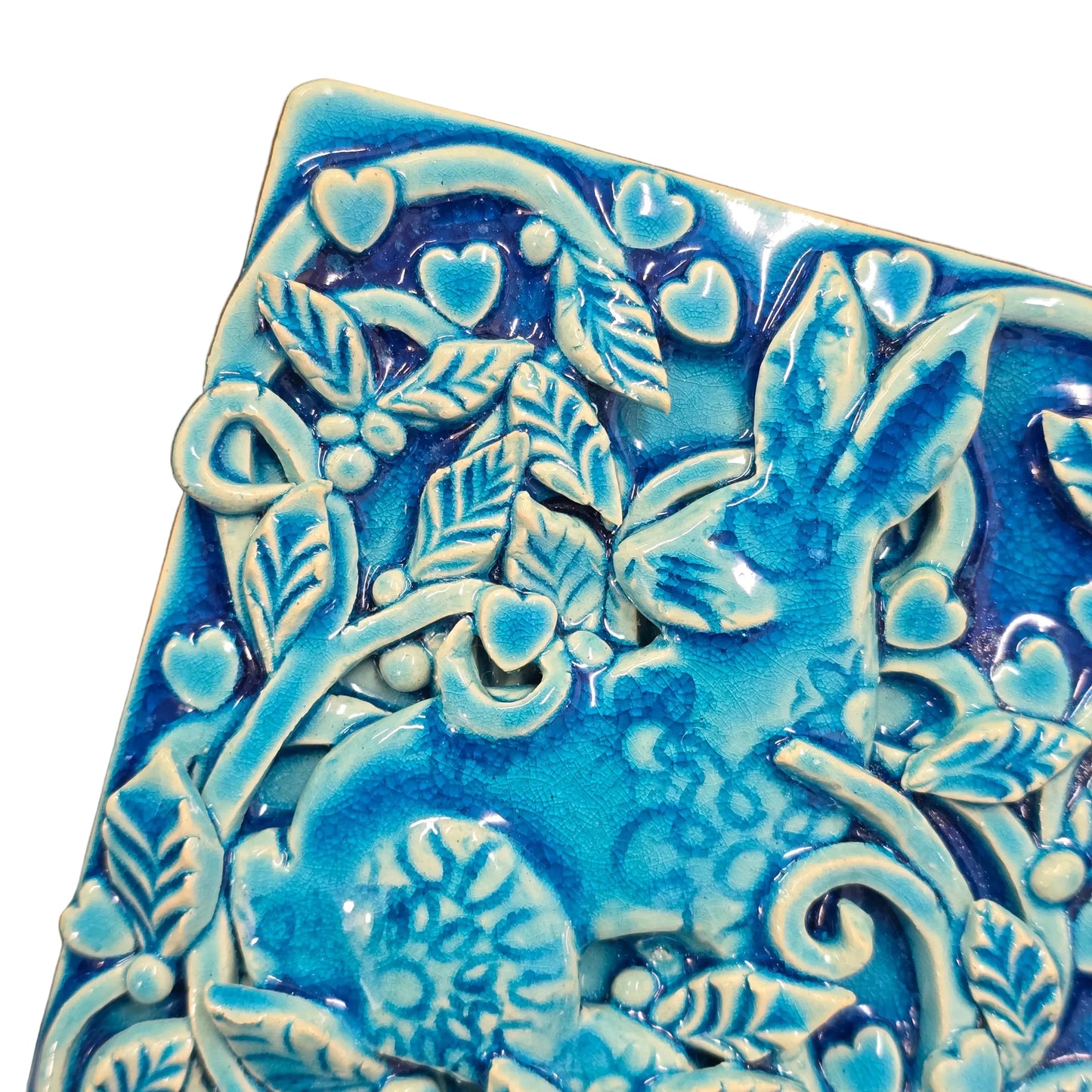 Hare in Nature | Ceramic Wall Art