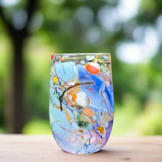 Glass Tumbler | Multicoloured Shard