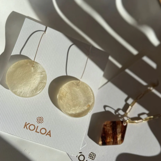 Koloa Amelia | Tapa Earrings