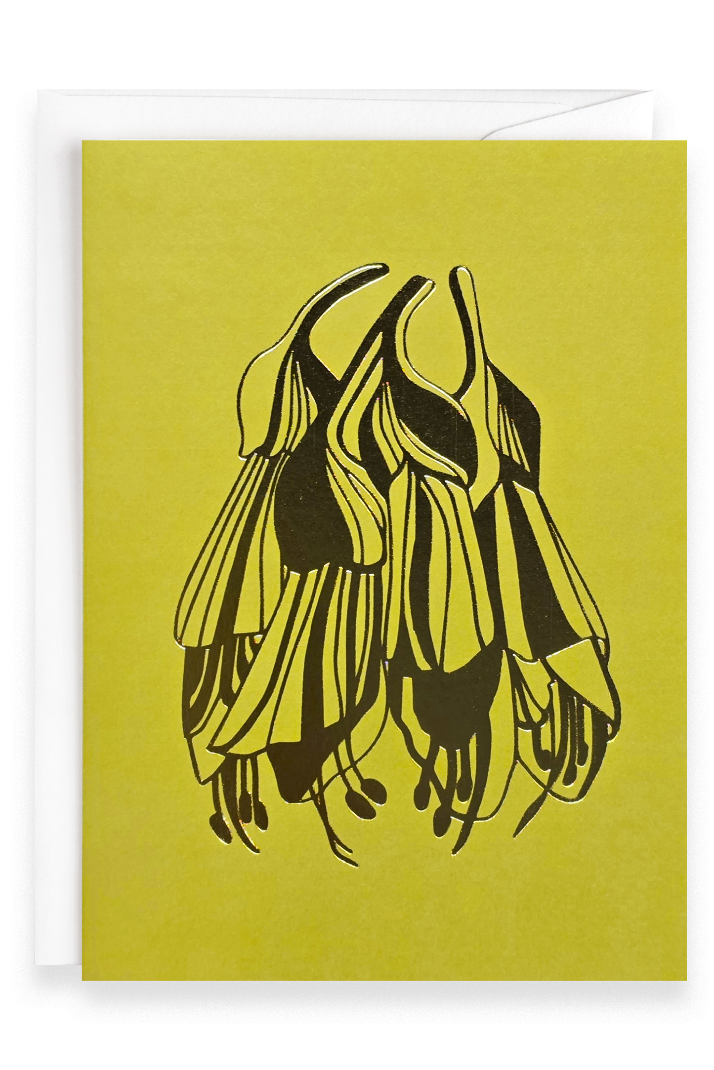 Kowhai | Foiled Greeting Card