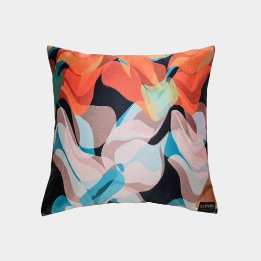 Lolita + Abstract Flora | Velvet Cushion
