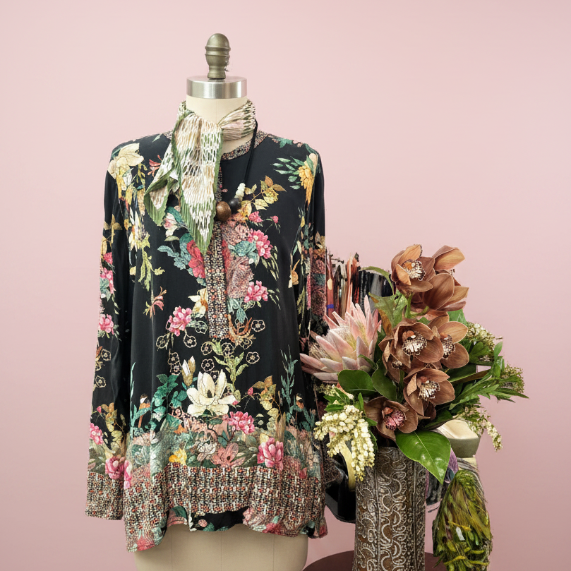 Loobie's Story Silk Top | Pre Loved