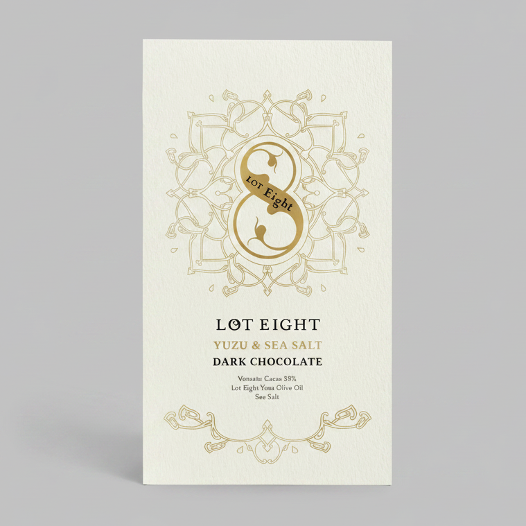 Lot8 Yuzu & Sea Salt Dark Chocolate