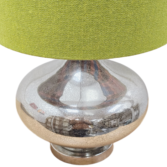Mercury Chartreuse Tartan Lamp