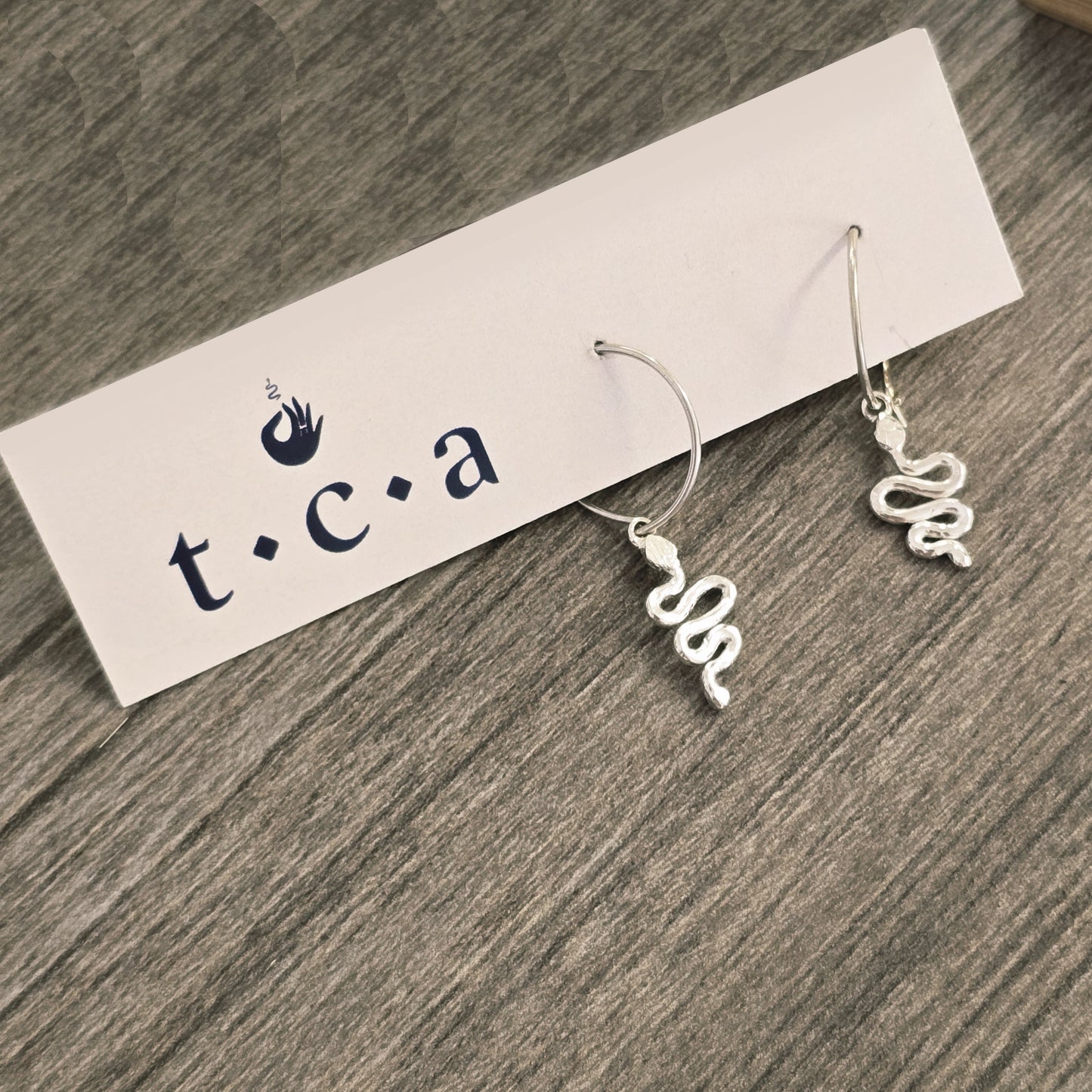 Nagini Snake Hoops | 14mm