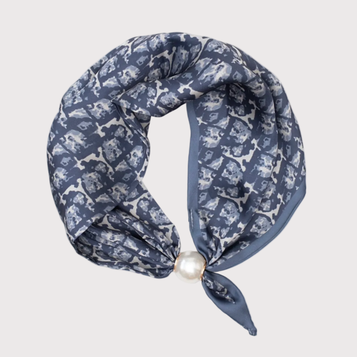 Pear Fasten Neck Scarf | Blue Brick