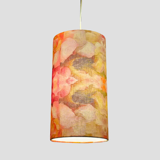 Hydrangea Linen Lamshade