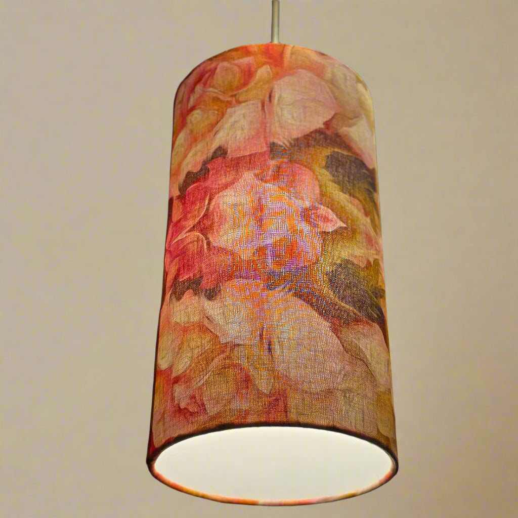 Hydrangea Linen Lamshade