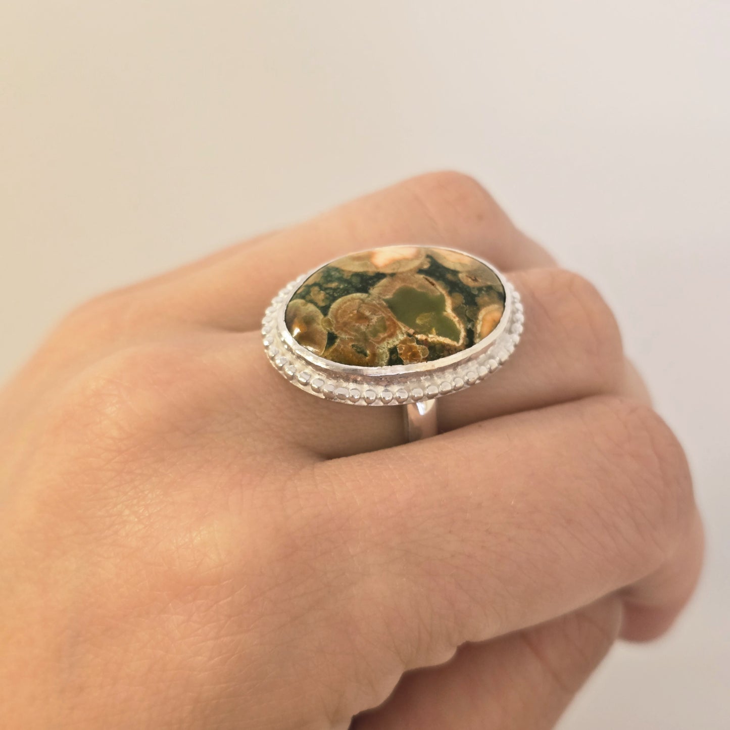 Pilgrim Ocean Jasper Ring