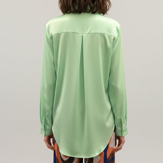 Mint Green Polly Shirt | Pre Loved