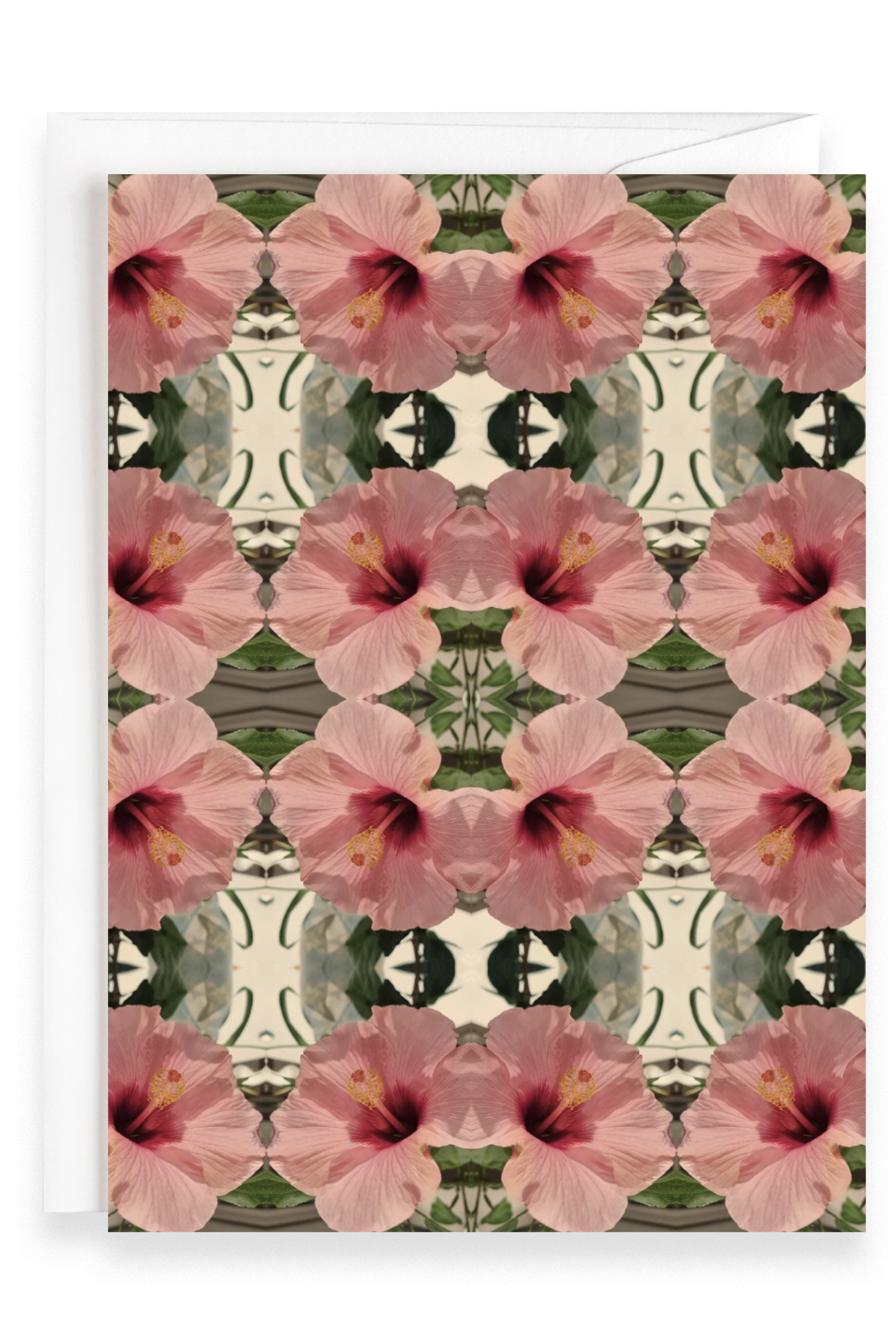 Kaleidoscope Hibiscus | Greeting Card