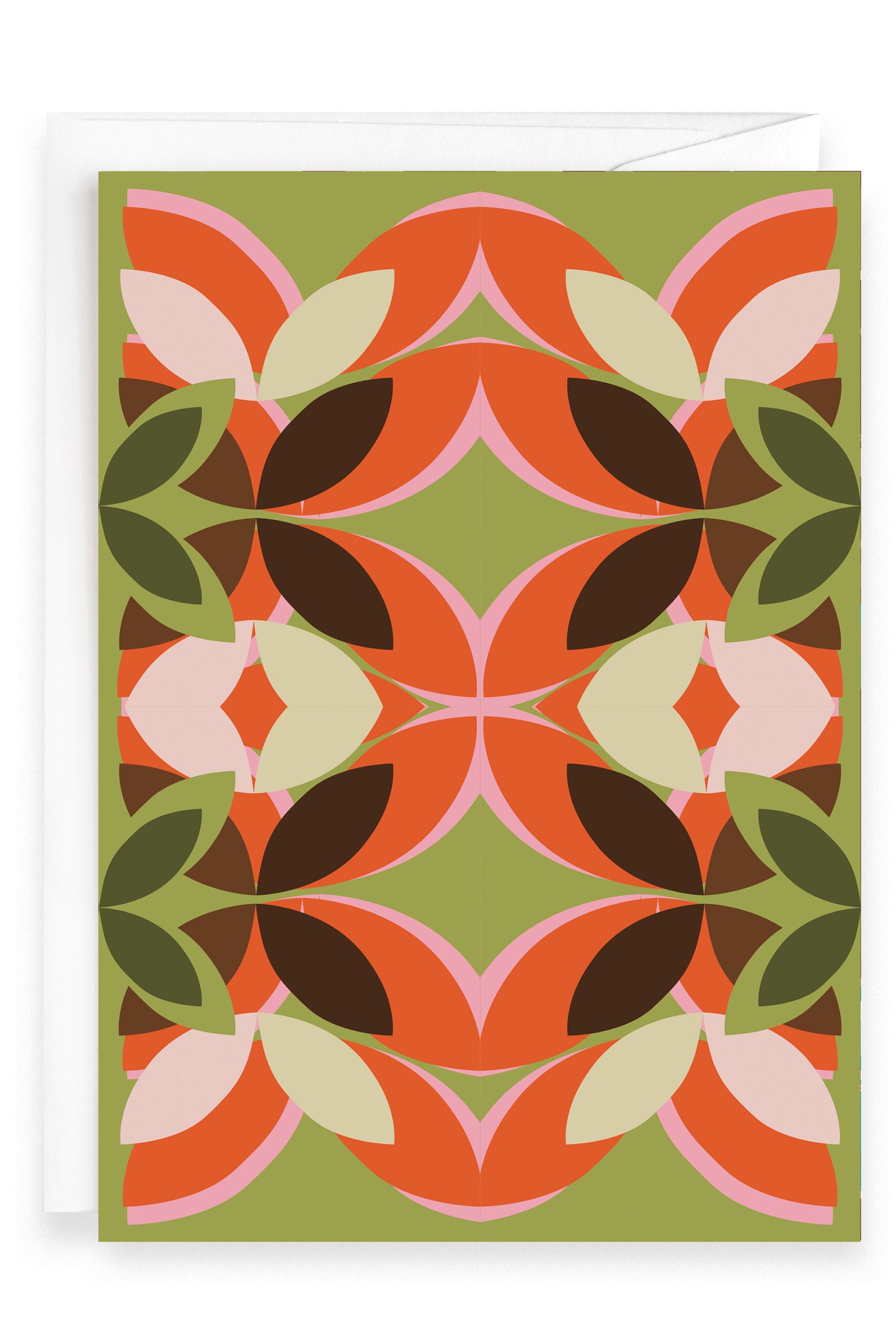Retro Pacific Flora| Greeting Card