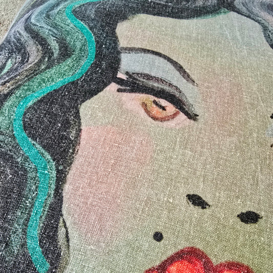 Rhonda | Vintage Wash Linen Cushion