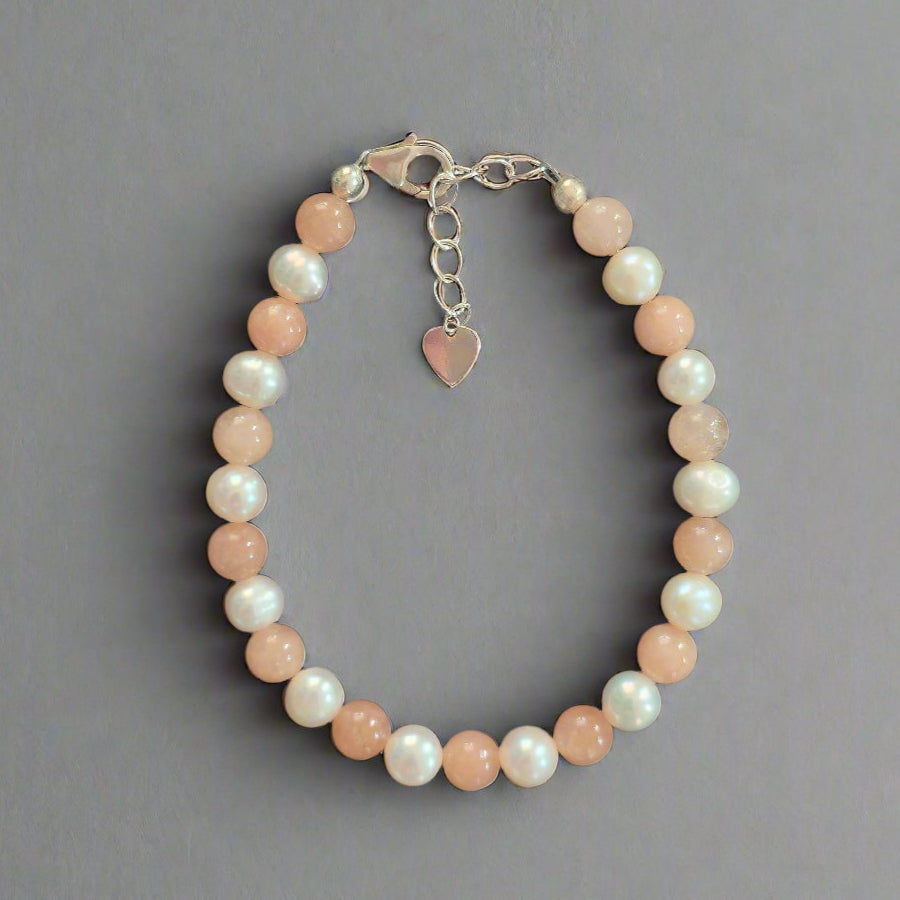 Sadie Bracelet | Sunstone Pink