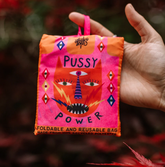 Pussy Power Reusable Shopping Bag | Studio Soph