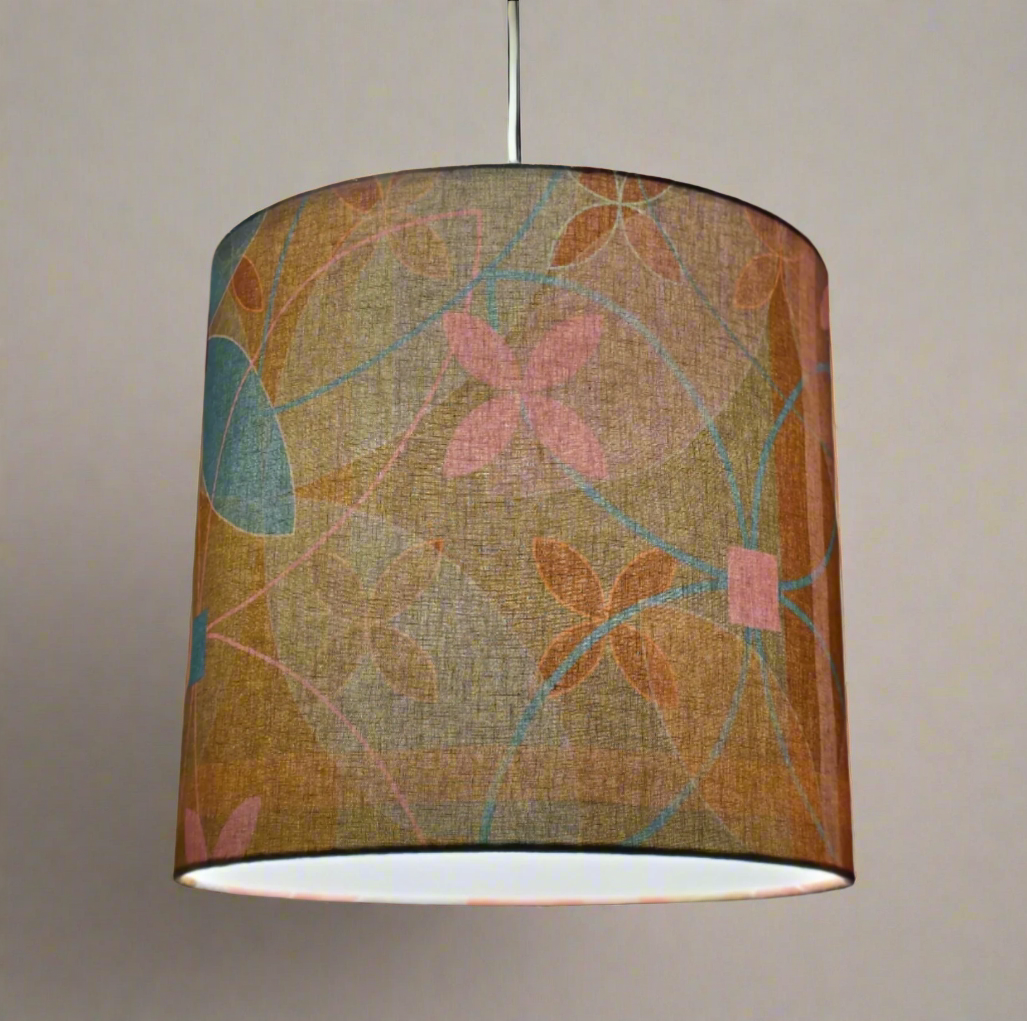 Tartan Flora Lampshade