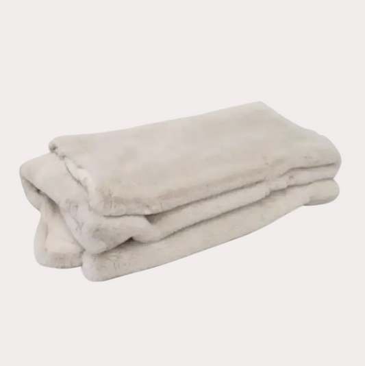 Pearl Mink Throw