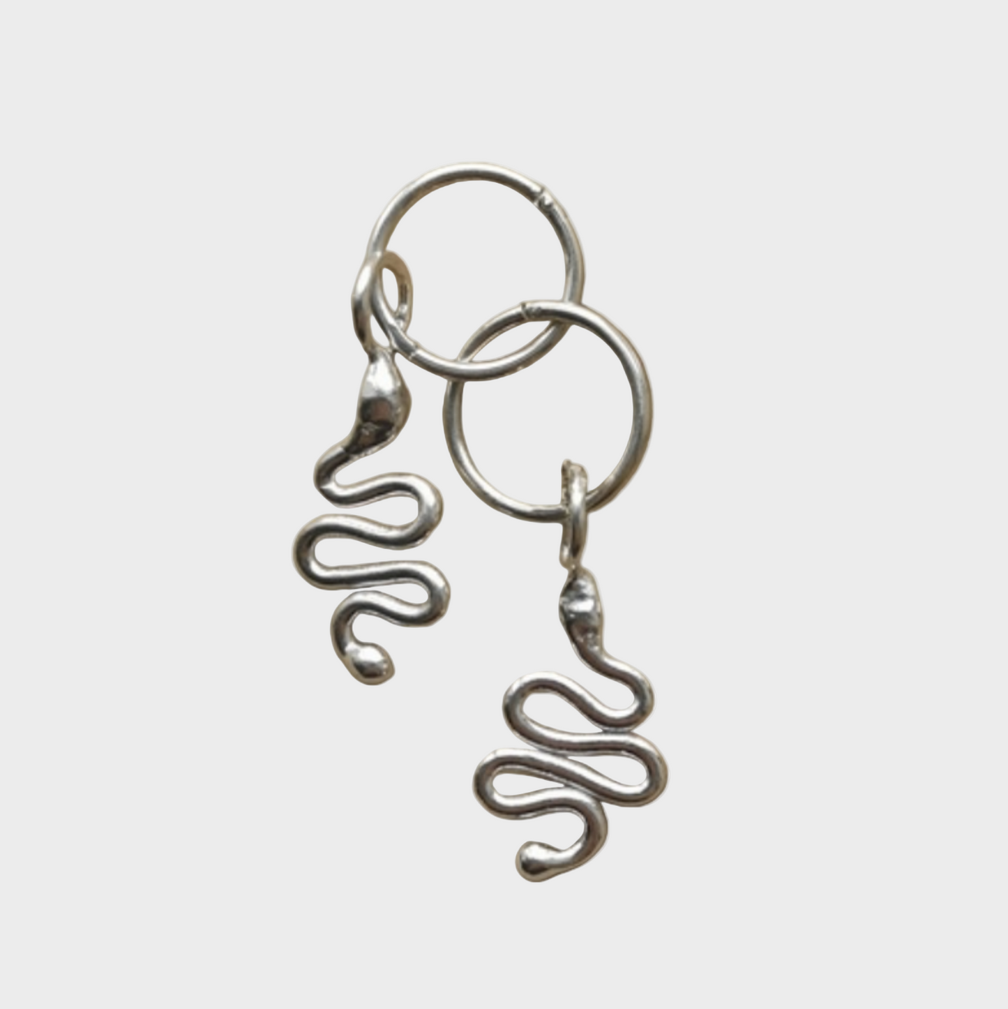 Nagini Snake Hoops | 10mm