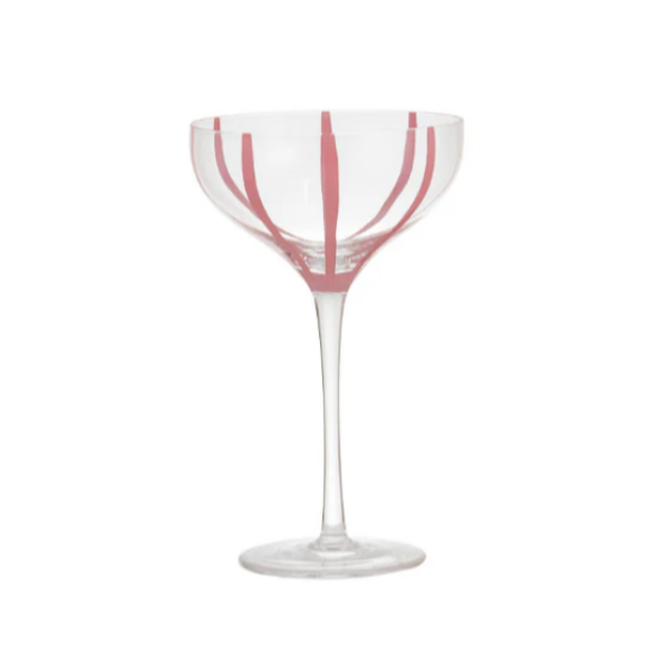 Cocktail Glass Set | Pink
