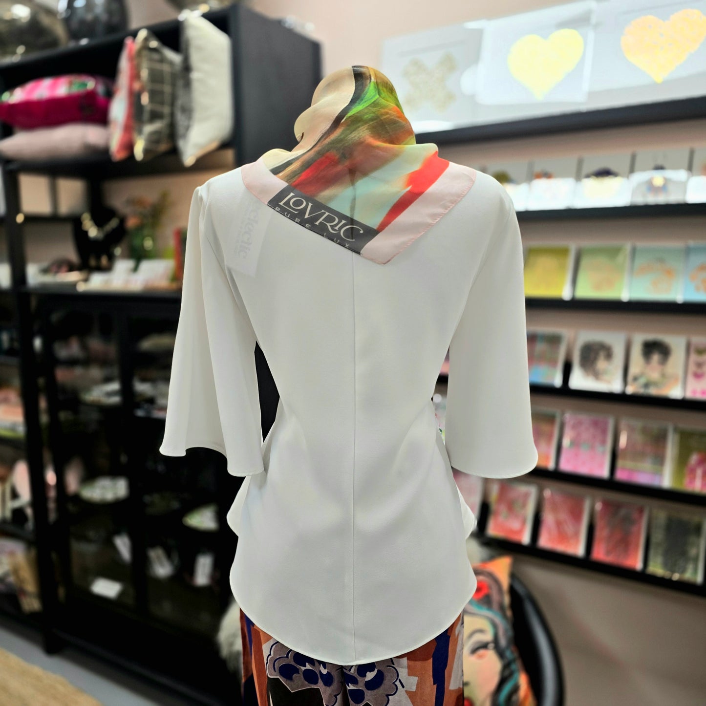 Zara Flutter Top | Pre Loved