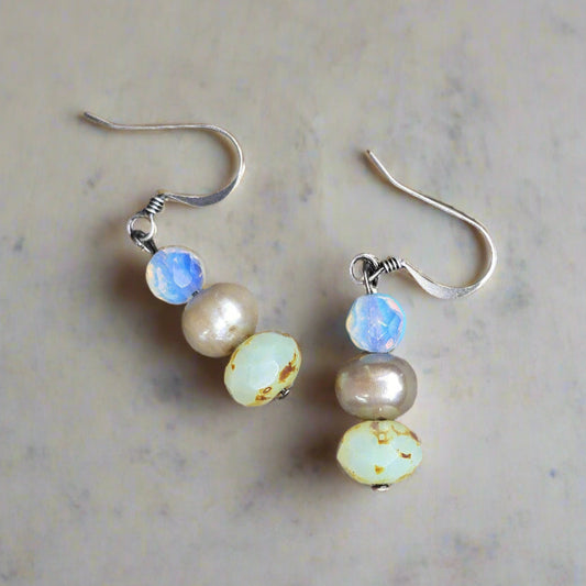 Organic Bead Earrings | Set 7