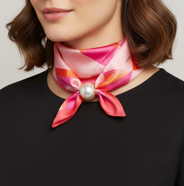 Pearl Neckscarf | Sorbet