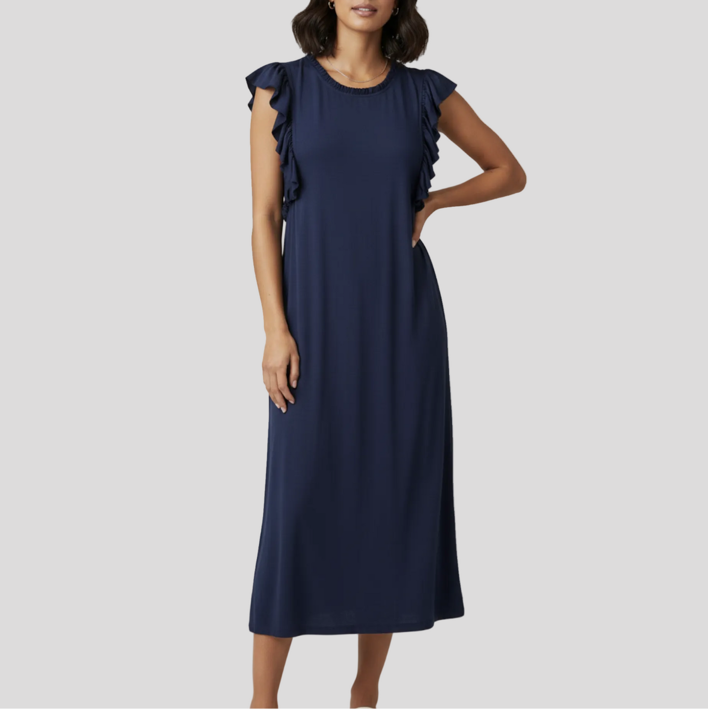 Navy Briarwood Dress | Pre Loved