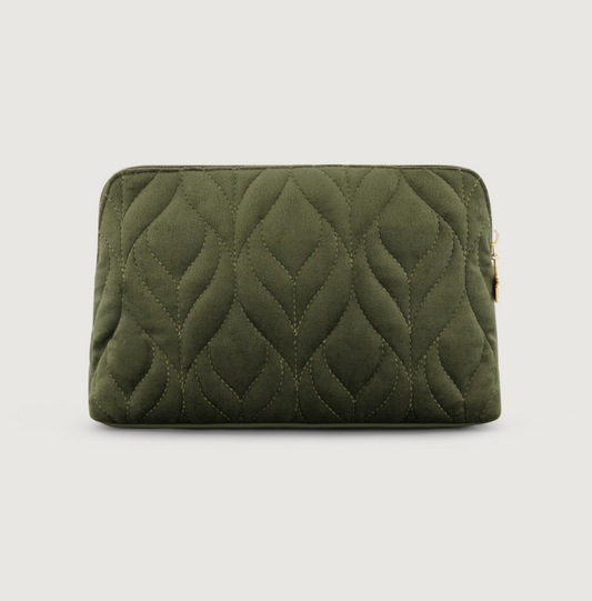 FLOX Ahi Velvet Purse | Medium Green