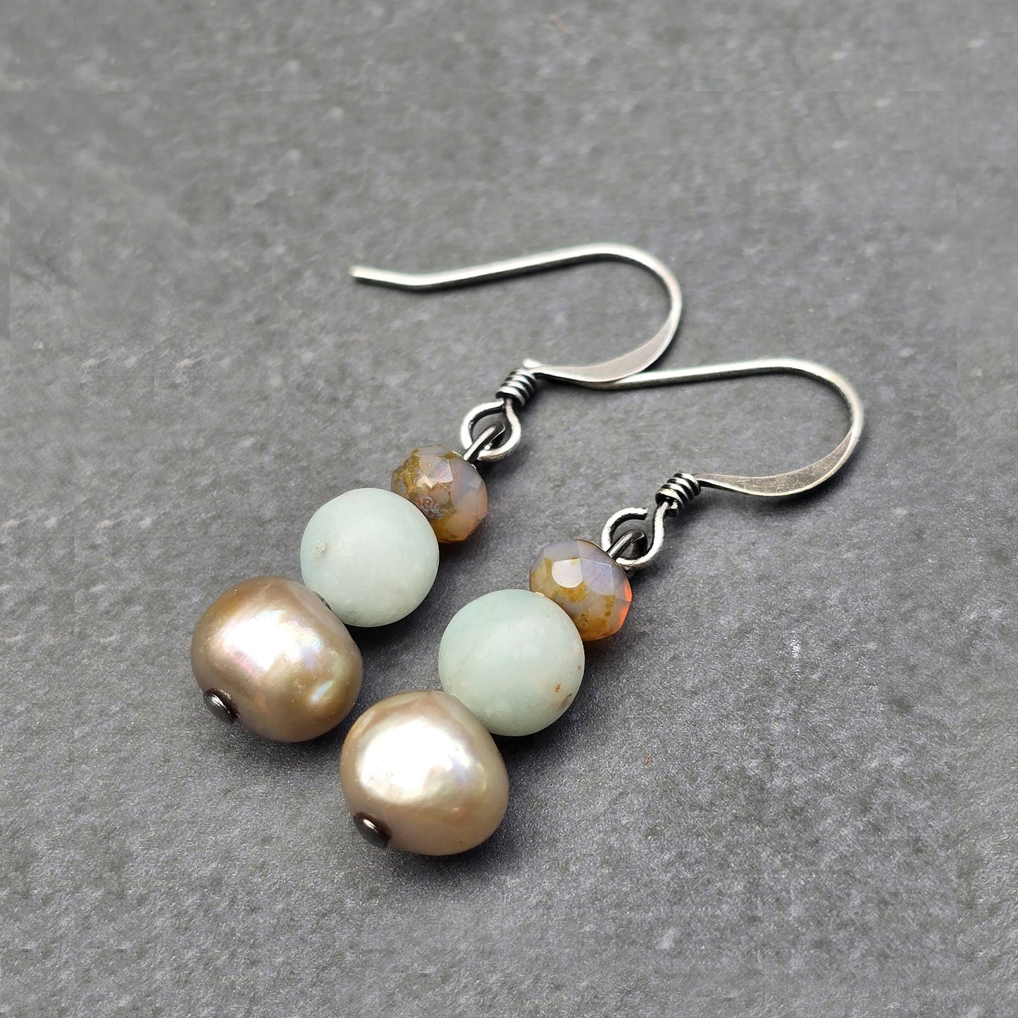 Organic Bead Earrings | Set 5