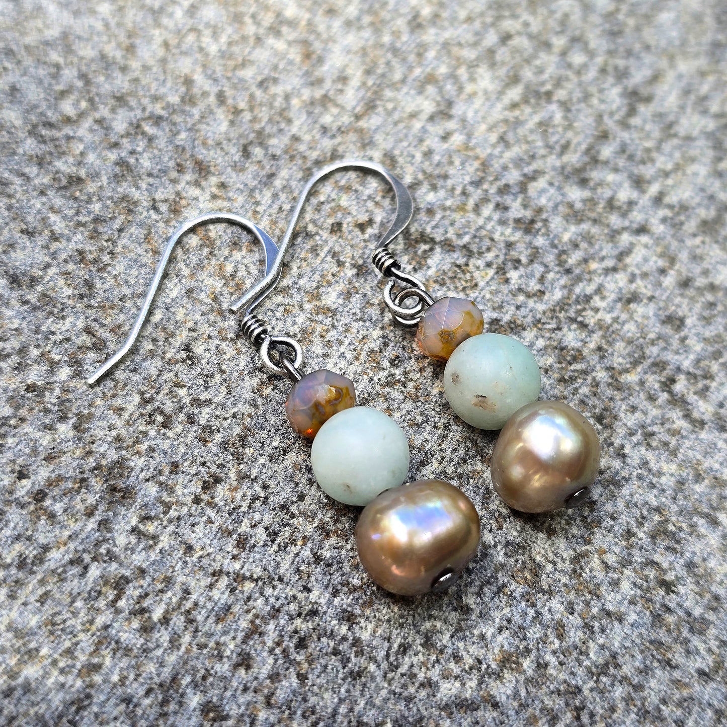 Organic Bead Earrings | Set 5