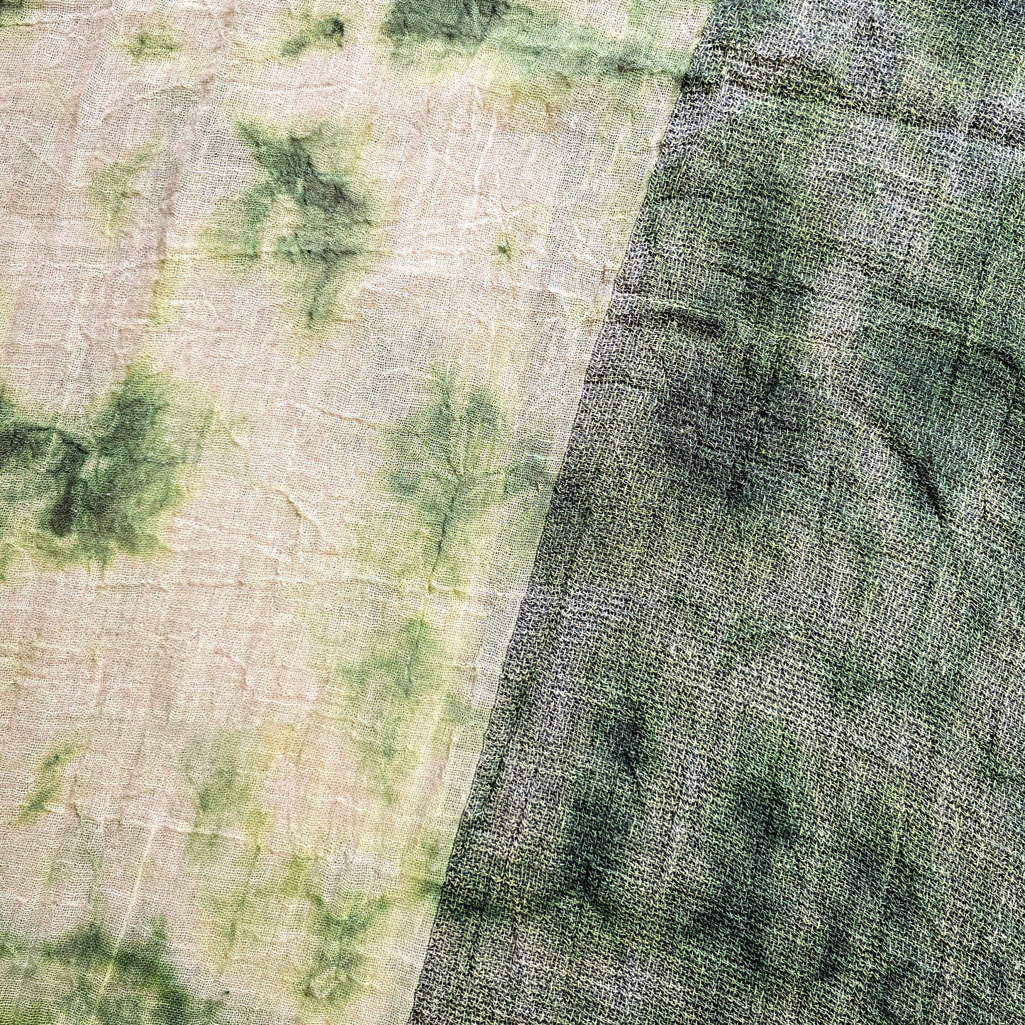 Watercolour Green Scarf